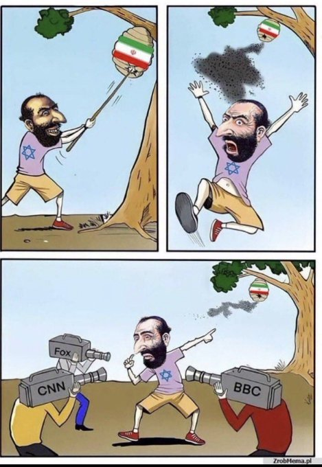 <a href="/Israelarmyviews/">Israel Force</a> Started attacking? They are fucking you murderers up! Go Iran! Hail Victory!