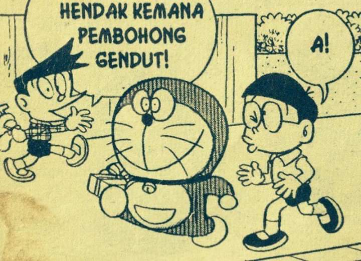 Terjemahan yang patut diapresiasi karena kaya rasa.

cc <a href="/DoraemonHariIni/">Doraemon Hari Ini</a>