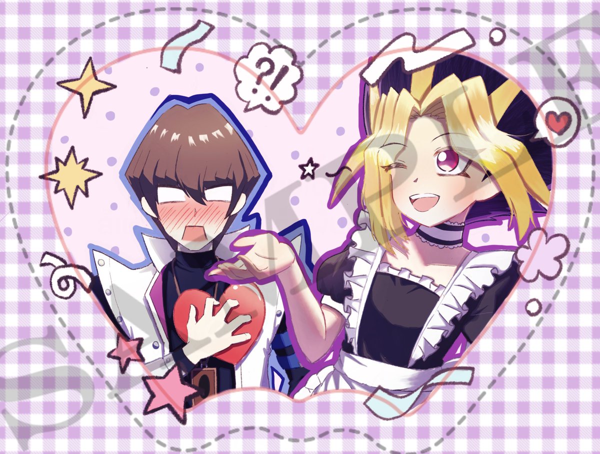 He can’t handle the cuteness anymore 😔

#海闇 #海アテ #prideshipping