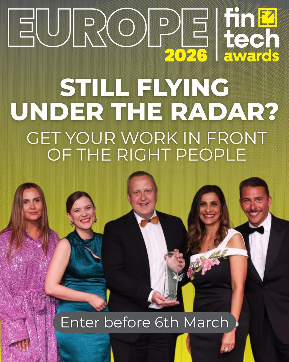 Europe FinTech Awards tweet media