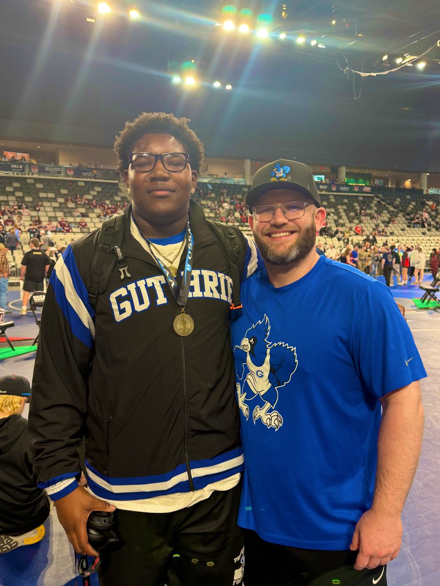 sirwillmorgan's tweet photo. Junior year Blessed to finish the season on the podium. A lot of battles this year with a lot of growth.   #4thPlace #Heavyweight #285 https://t.co/Ichcug20hQ