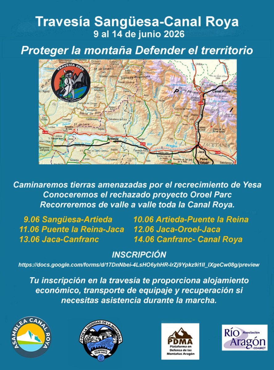 Plataforma Defensa Montañas Aragón tweet media