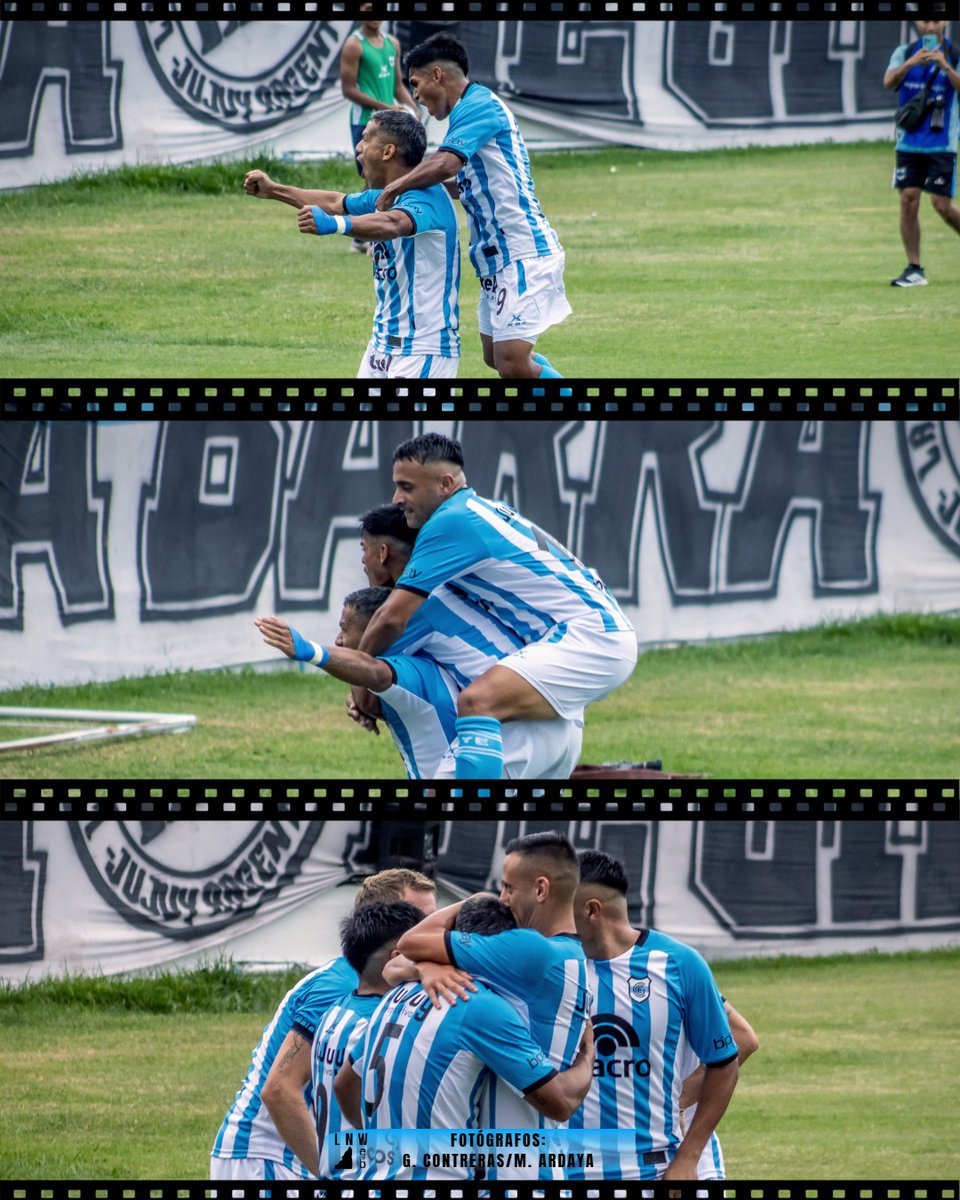 EL MOMENTO 📸⚽

La clave del partido estuvo en golpear primero. Buscando el error a la salida #GyEJujuy llegó al gol tempranero: a los 6' Menéndez se la pellizca a Martínez, que había recibido incómodo de Glellel, apareciendo Soria para empalmarla y poner el 1-0.