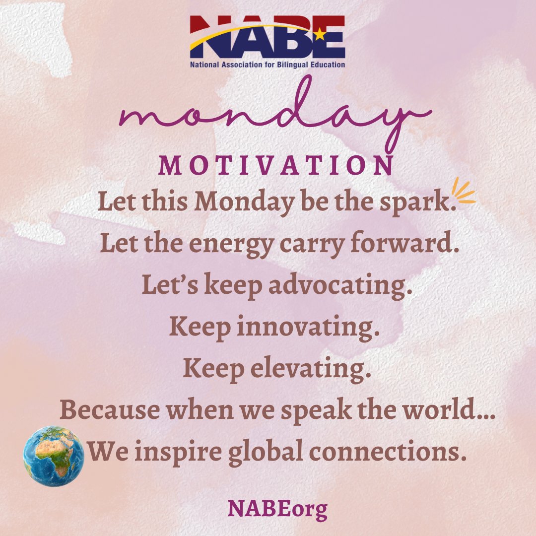NABE- National Association for Bilingual Education tweet media