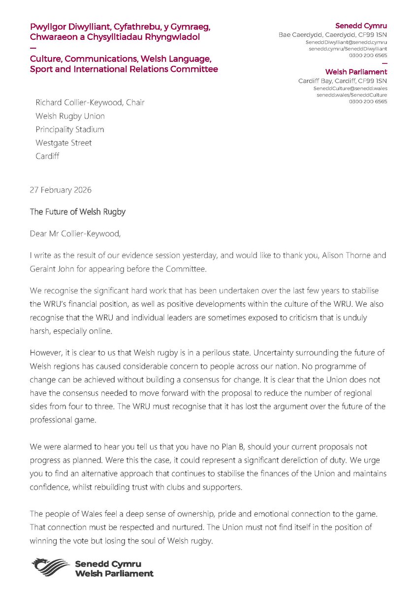 Senedd Culture tweet media