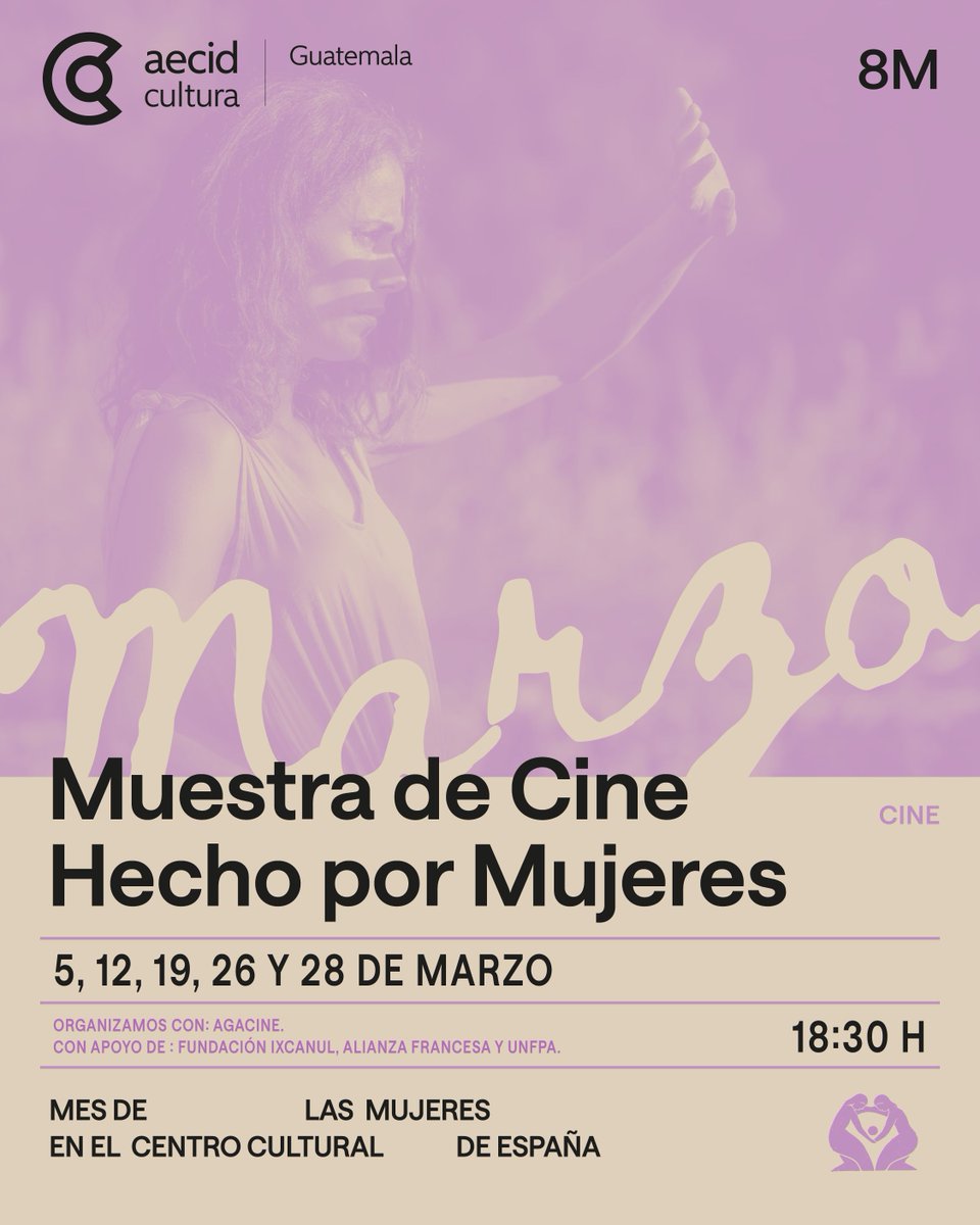 Cine🎬 VII Muestra de Cine Hecho por Mujeres <a href="/CineHecho/">CineHechoPorMujeres</a> con películas como Los destellos de Pilar Palomero, Los Tortuga de Belén Funes, María de Jessica Palud y el documental Nieta de mi abuela de Tatiana Fernández G.