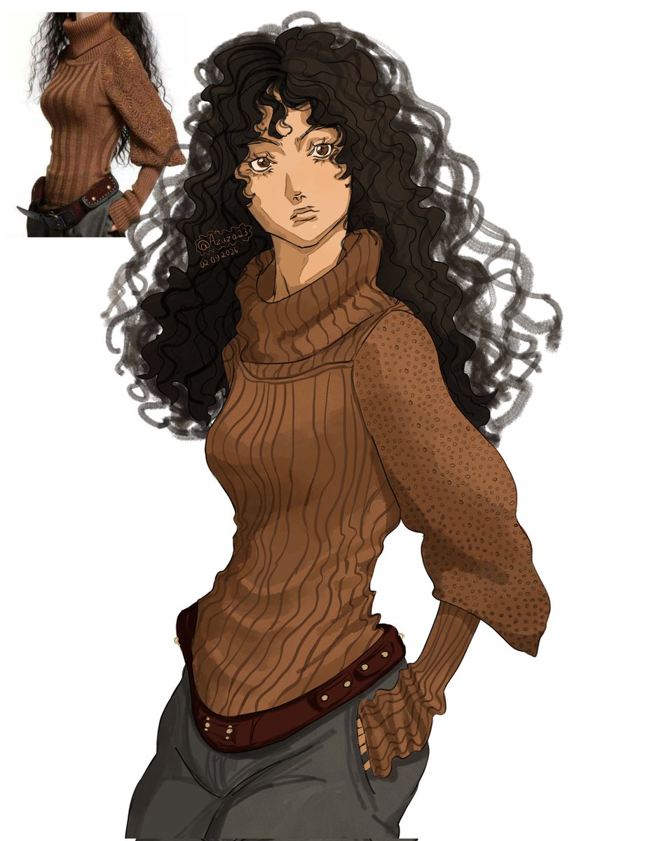 Azuza23's tweet photo. clothing drawing practice 🤎 #digitalart #art #practice https://t.co/Z5g1xW1apV
