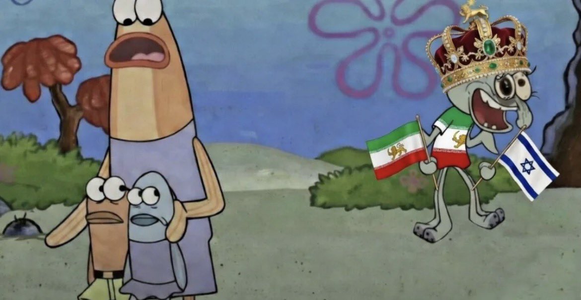 Interacting with Pahlavist Iranians these days: