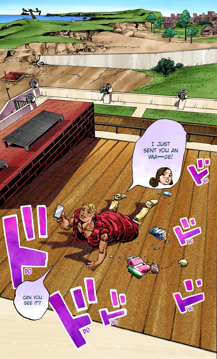 JoJo Manga Panels tweet media