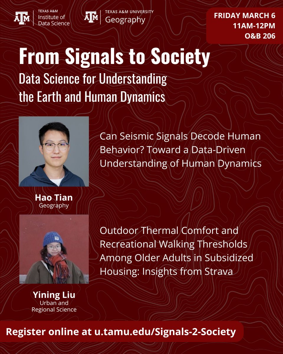 TAMU Geography tweet media