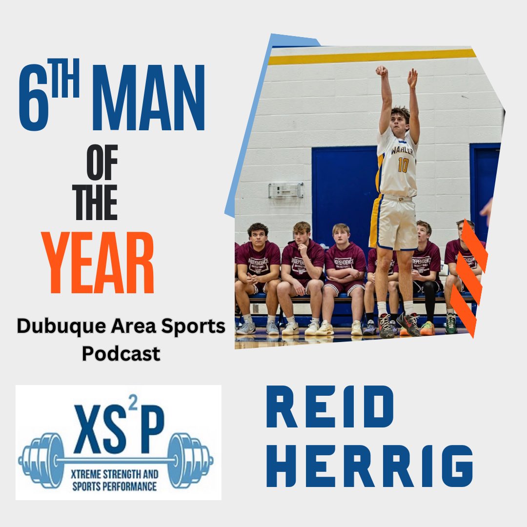 CoachManeman's tweet photo. 🏀💪 Xtreme Strength & Sports Performance Large Schools 6th Man of the Year 💪🏀
The player who brought strength, stability, and spark off the bench

⚡️ Reid Herrig — Wahlert Catholic ⚡️

Every championship-level team needs a glue guy. Someone who can come off the bench… or step into the starting lineup when called upon.

For Wahlert Catholic, that guy was Reid Herrig. 🦅🔥

When injuries hit, the sophomore didn’t blink — he started 12 of 23 games and delivered in a big way. That’s not just depth… that’s dependability.

📊 6.9 points per game
📊 3.0 rebounds per game
📊 2.2 assists per game
📊 1.1 steals per game
🎯 42.1% from the field
🎯 35.8% from three
💰 85.2% from the free throw line
📈 1.82 assist-to-turnover ratio

Efficient shooter. Smart decision-maker. High basketball IQ.

Reid didn’t just fill minutes — he filled gaps, filled stat sheets, and filled roles wherever Wahlert needed him. That’s Xtreme impact. 💥🏀

Congratulations to Reid Herrig on being named the Xtreme Strength & Sports Performance Large Schools 6th Man of the Year — proving that when opportunity knocks, you answer with buckets. 🔥💪

📸: Stecher Photography