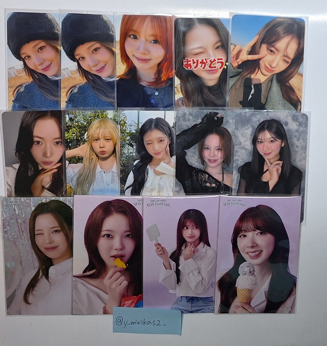 NiziU トレカ 特典 交換 【譲】マコ、マヤ、リク、アヤカ、リマ