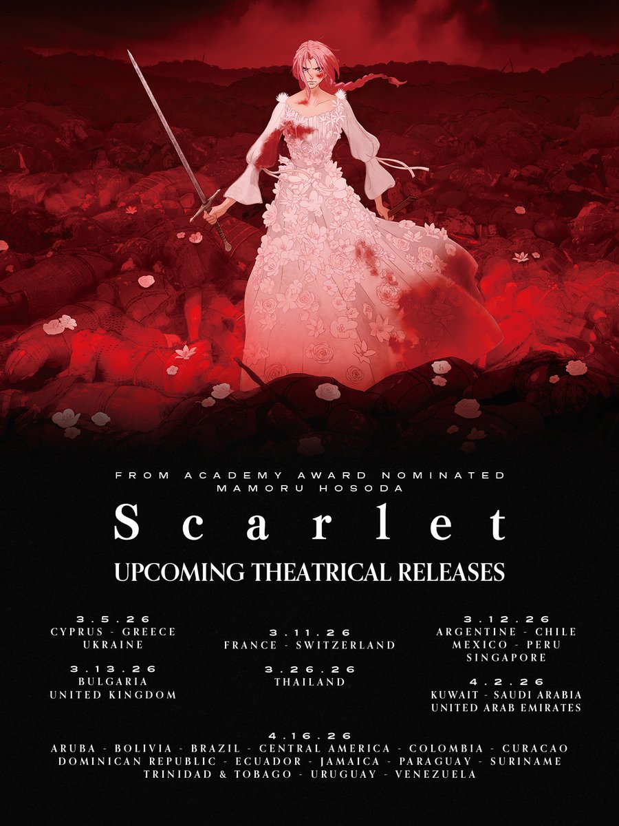 Studio CHIZU → “Scarlet” Coming Soon Worldwide tweet media