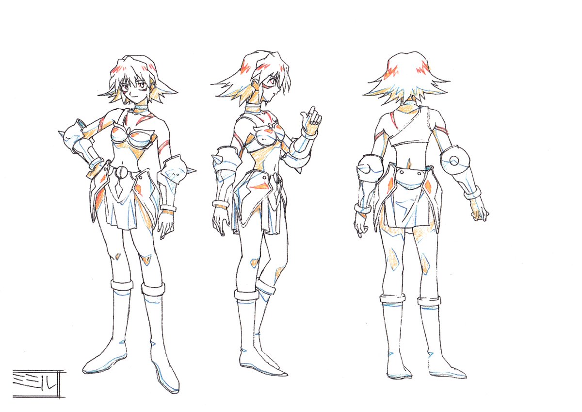 setteidreams's tweet photo. ✿ .hack//Sign ┊ 71 sheets ✿ 

... a 2002 TV series with character designs by Minako Shiba, Satoshi Ohsawa, Yoshiyuki Sadamoto, Yukiko Ban &amp; Yuko Iwaoka can be found here: https://t.co/Sqk1sZid5l.

#HackSign #anime #animation #settei #modelsheet #charactersheet #artreference https://t.co/g04Txr8BYe