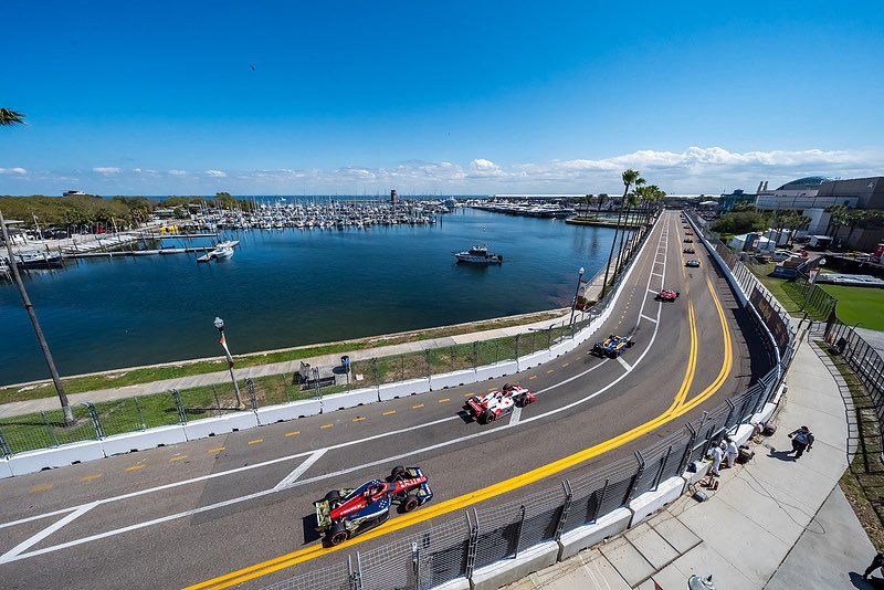 sting_ray_robb's tweet photo. First thing first, my mistake in lap 1 was a shame. Simply just didn’t warm the brakes enough. The team put together a great car for me yesterday at @GPStPete! We had some fast laps and car felt great. Gutted for the 14 and 47 crews for the early accident. @GoodheartVet https://t.co/piUIrATF51