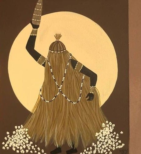 Atotô Obaluaê, que suas palhas me protejam e levem embora todo o mal! 🤍🖤📿✨️