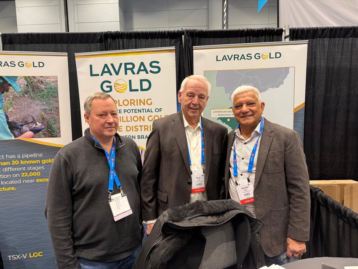 LavrasGold's tweet photo. We are here at Booth #2831!
Come and meet our team here!
#LGC #LGCFF #GoldExploration #ResourceGrowth #Mining #BrazilMining #JuniorMining #PDAC2026 $LGC.V https://t.co/zhiteZ9FaI