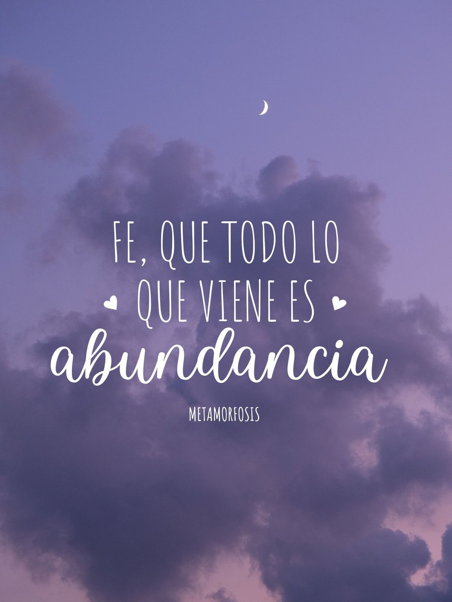 Cada día, cada semana, cada mes, significa un nuevo comienzo. Con fe, si crees y confías, hasta los sueños más complejos se harán realidad... #somosfelices