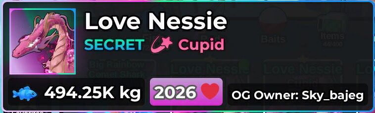 ailsa9106's tweet photo. LOVE NESSIE mutasi CUPID full nyala atas bawah surat" Komplit harga tawar aja cocok lepas 🥰 https://t.co/297oSLUSQE