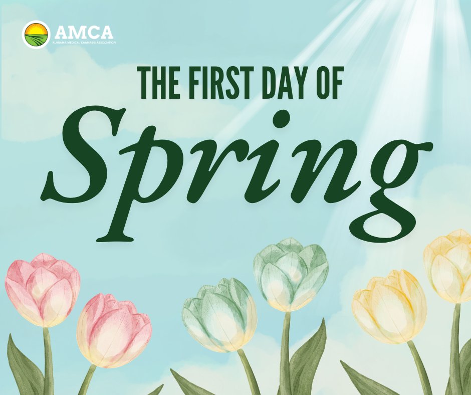Alabama_MCA's tweet photo. Spring is in the air, Alabama 🌸

As we welcome a new season of growth and renewal, the AMCA is excited for the progress ahead. From continued efforts to expanding patient access, this spring represents fresh momentum for medical cannabis advocacy and progress across our state. https://t.co/YsztYblrry