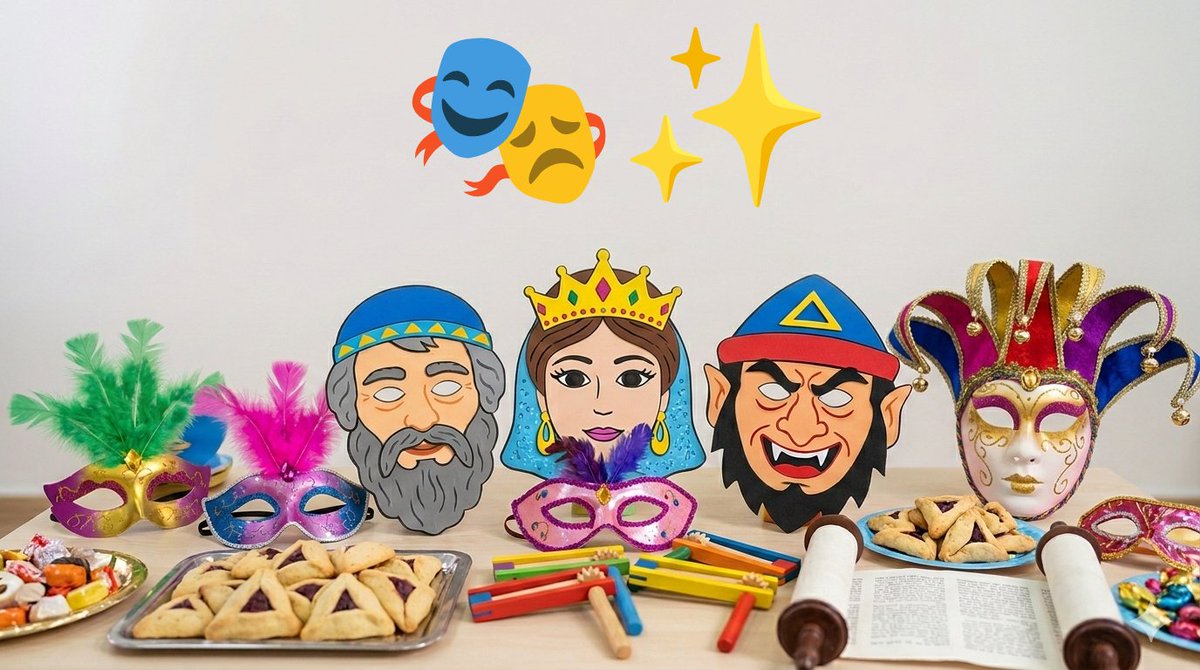 Hag Purim Sameah! 🎭✨