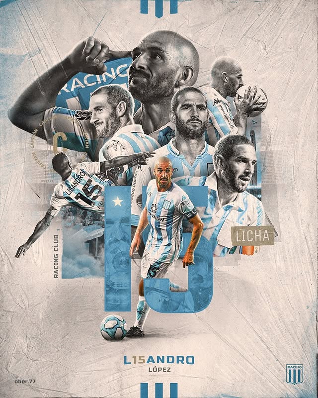 🗓 2/3/1983- Nació Lisandro López, en Buenos Aires. “Licha”. Debutó en 2003. Se quedó hasta 2005 y volvió en 2016. Campeón de la S/liga 2018-19 y Trofeo de Campeones 2019. En 2021 se marchó a Atlanta United y regresó en el segundo semestre.
79 goles en 232 partidos oficiales.