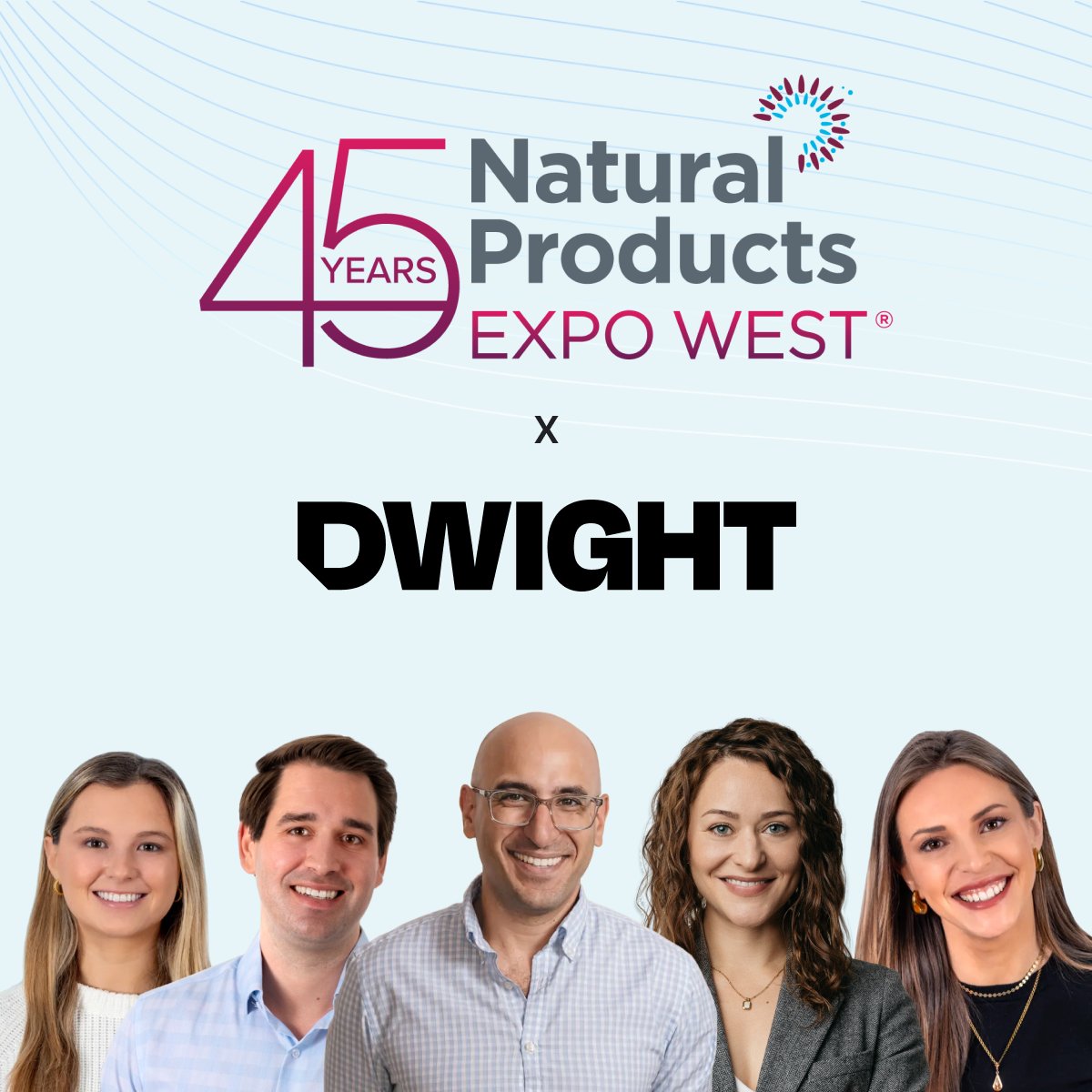 DwightFunding's tweet photo. See you tomorrow Expo West ☀️

Want to talk working capital or just put a face to a name? Catch the Dwight team on the floor.

#ExpoWest #NaturalProducts #CPG #FoodAndBeverage #DwightFunding https://t.co/Hf4Z7rkZ7N