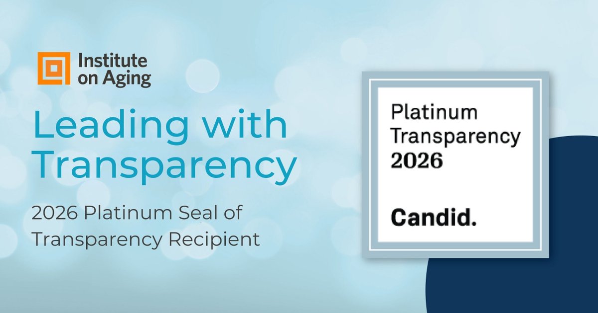 Institute on Aging tweet media