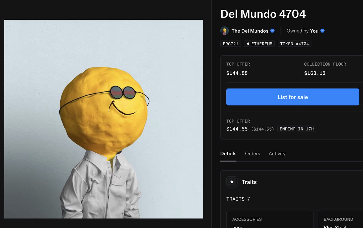 The journey begins. 🚀 I’ll be building a community treasury using a portion of the royalties.

#delmundos