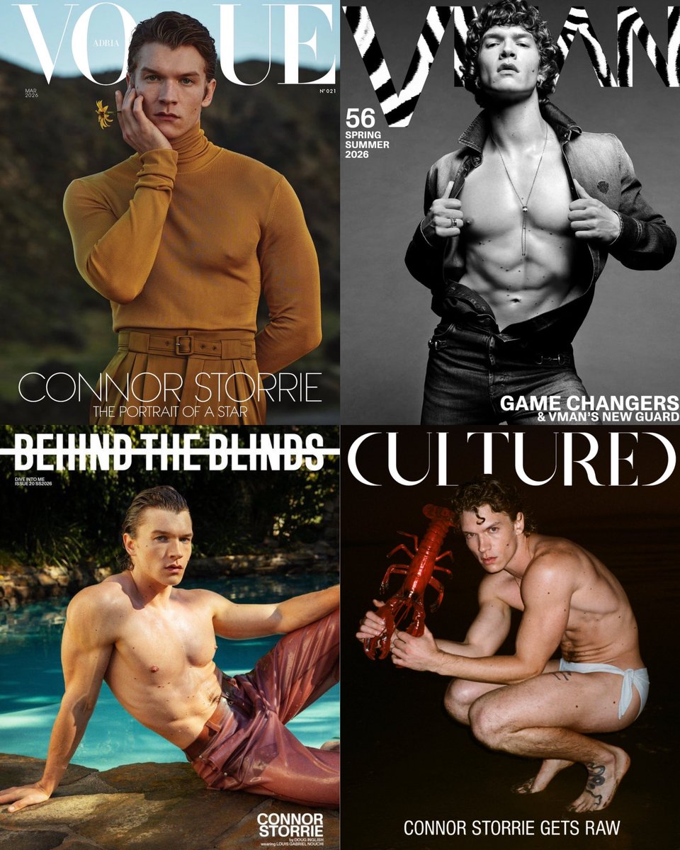 Connor Storrie: Cover Boy