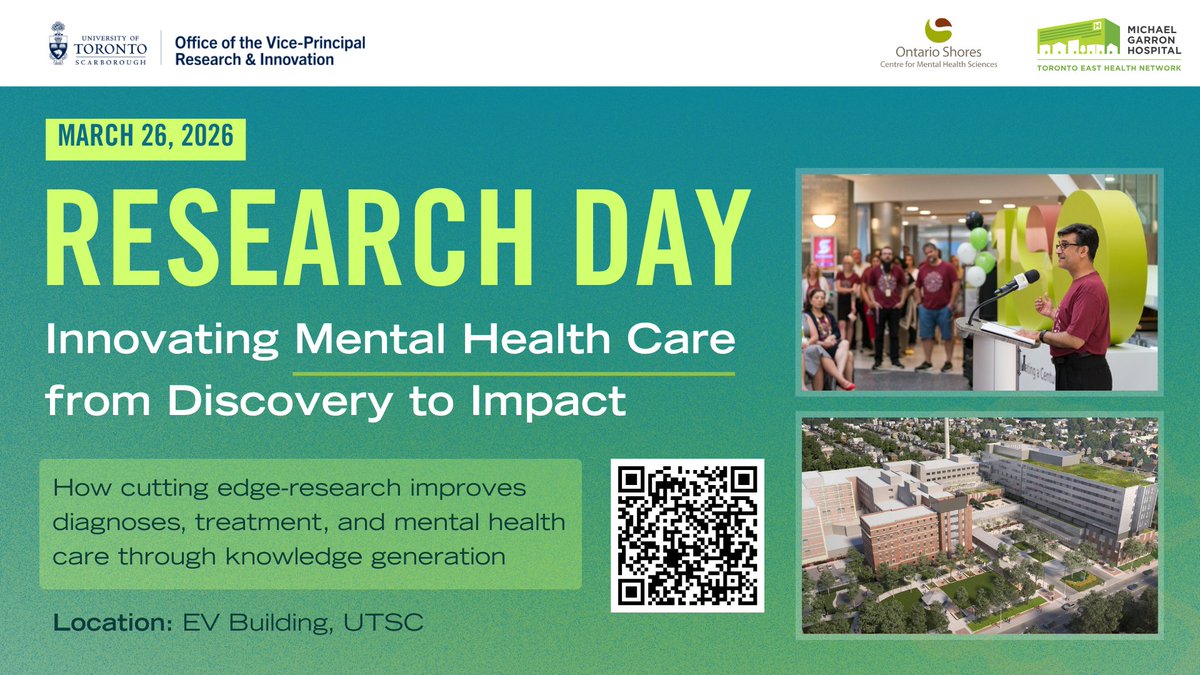 U of T Scarborough Research & Innovation tweet media