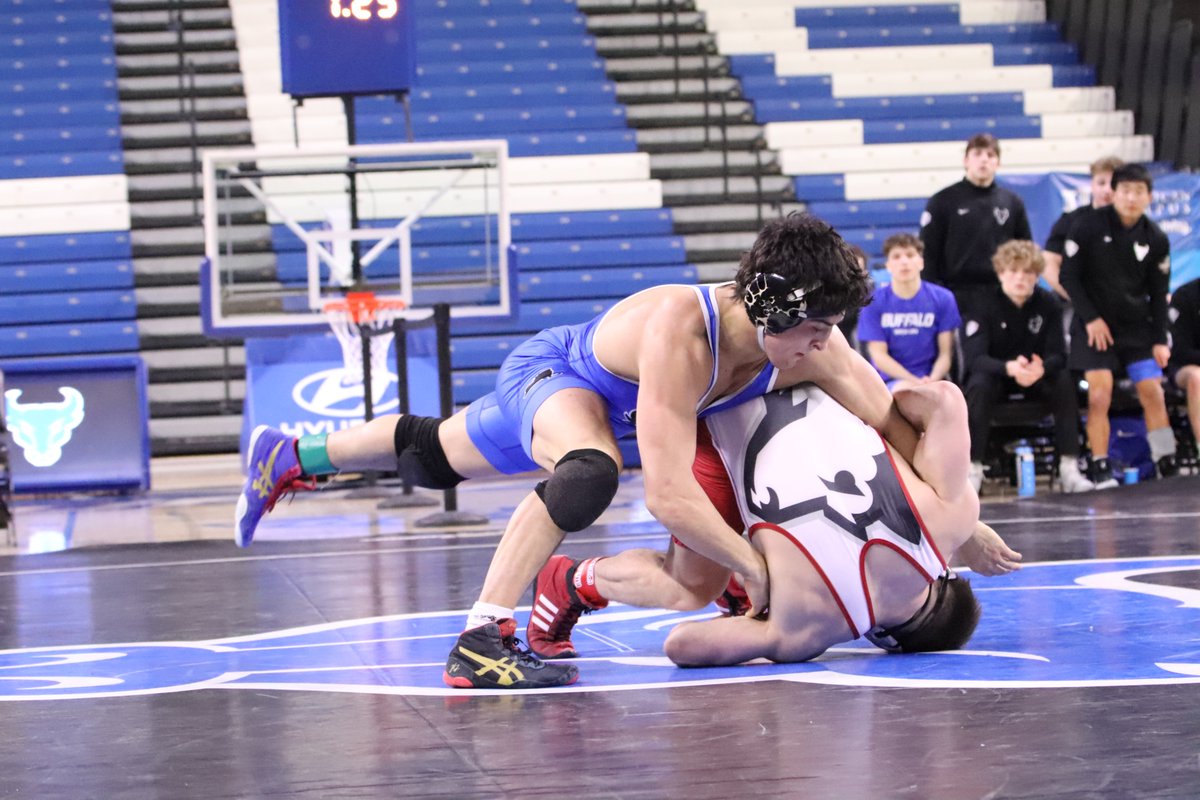 📸 Buffalo Bulls 🤘

It's finally match week! The Bulls are ready to host the 2026 MAC Wrestling Championships this weekend in Alumni Arena! 

🎟️: am.ticketmaster.com/ubuffalo/buy/i…

#MACtion | #NCAAWrestling