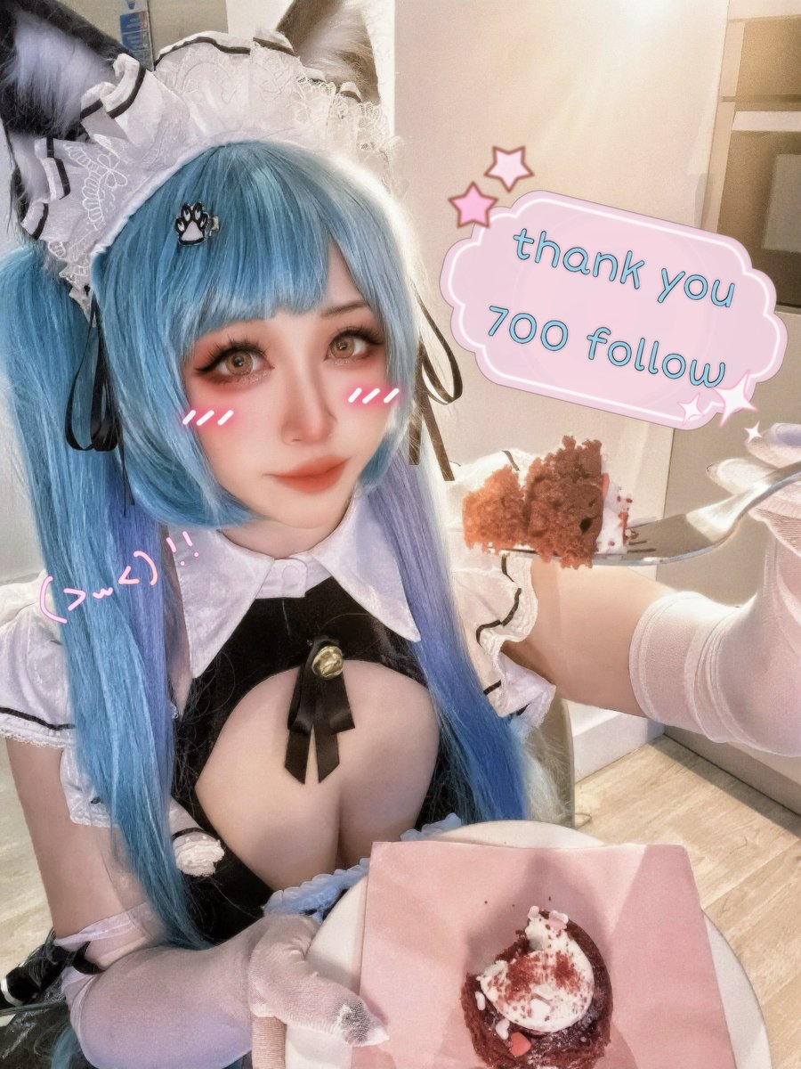 THANK YOU 700 FOLLOW ฅ^>⩊<^ ฅ 𖾕𖾝꙼ᩚ𛲕𖾟 💙

so fast!! i’m so happy, thanks for all the support 💕💕 多謝大家嘅支持💕💕 
i hope i can keep growing ᕙ( ˵ •̀ ᴗ - ˵ )ᕗ ✧ mwa mwa mwa xxxxx

#NIKKEcosplay #nikke #privaty