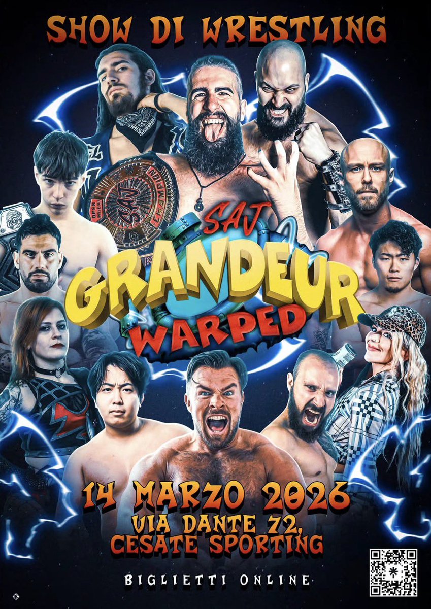 Something very cool is happening this month in Milano, Italia 🇮🇹 as both pro wrestlers from Japan currently doing their excursion in Europe will be in action in the show on 3.14!

#NOAH_GHC: Kouga (fka Owadasan)
#NJPW: Katsuya Murashima

<a href="/SAJWrestling/">SAJ Wrestling 🇮🇹</a> <a href="/njpw_murashima/">村島克哉　Katsuya Murashima</a> <a href="/noah_yu0812/">Kouga</a>