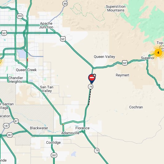 Arizona DOT tweet media