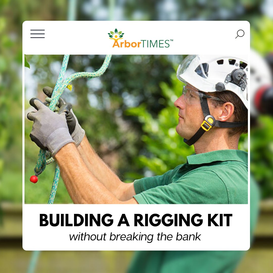 Rigging kits can be functional, safe, and versatile without blowing your entire budget. Find out what experts recommend for a cost-friendly kit.

Read more: na2.hubs.ly/H0402gW0

#safety #equipment #treeclimbing #arboriculture #treecare #treecareindustry #arbortimes #rigging