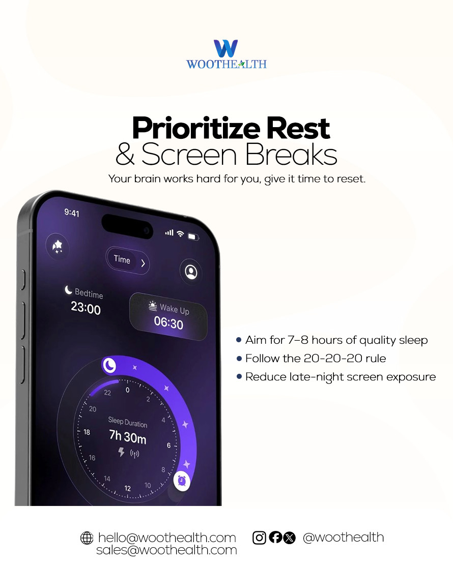 WootHealth's tweet photo. Be honest… how many times have you said,
“It’s just a small headache” - and ignored it?

We get it. Life is busy. Work is demanding.
But your health deserves attention too.
Most headaches are preventable with simple habits, hydration, rest, less screen strain, regular checkups. https://t.co/NxS5ZnOEW7