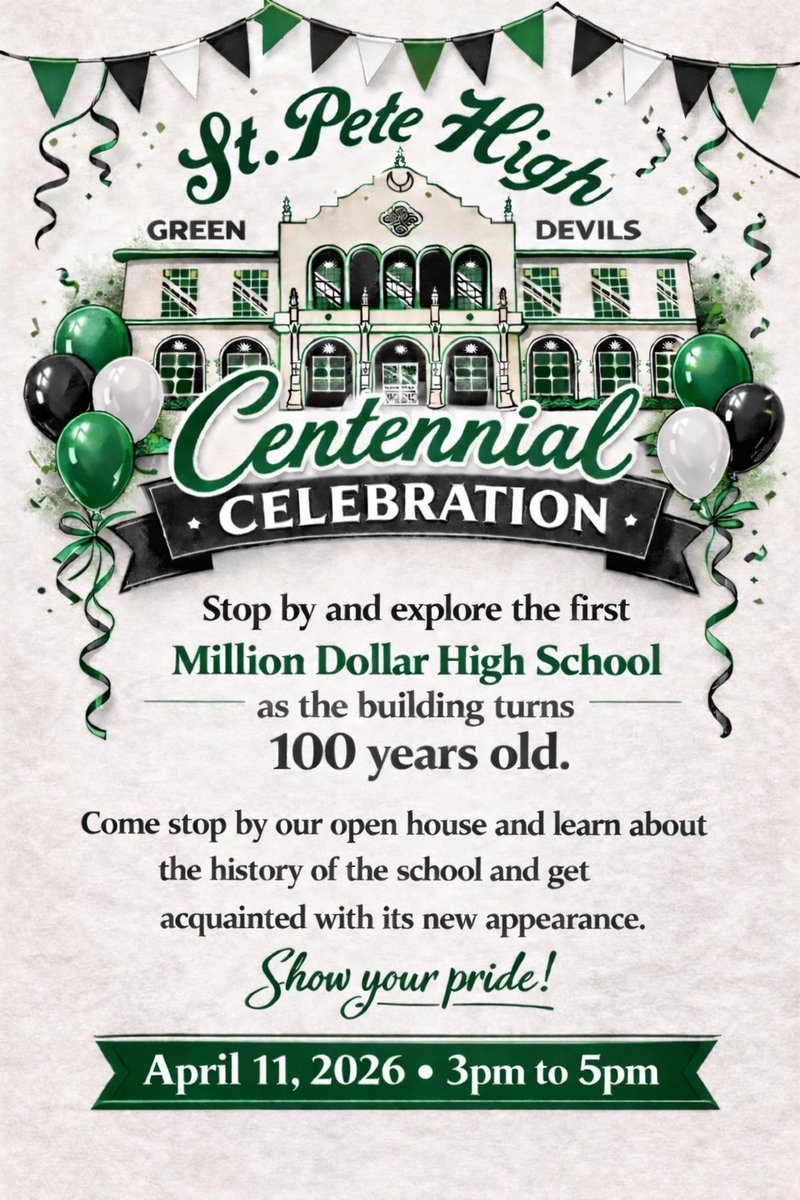 St. Petersburg High tweet media