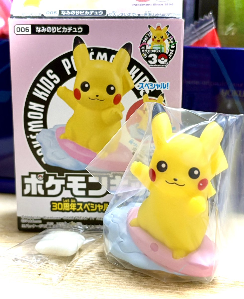 なみのりピカチュウ見つけた！！！！✨ 思い出のピカチュウだよ🥺♡