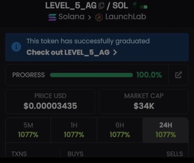 Alpha_Vision01's tweet photo. Aped on #LEVEL-5-AG at $34K mcap on my alpha tg. It is currently at $309K mcap.

We made a massive 710x profits 

A DM to join my tg is what you need now, to enable you receive early calls.

Ca:2LShosurv5hjKsgbQLgjdftZvtinC9onSbWxNuXR4EwH https://t.co/vIGdbtrtwe
