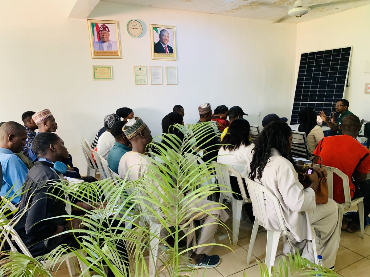 Transitioning Nigerian SMEs from Petrol to Progress.

<a href="/creaccng/">CREACC NG</a> is proud to host 40 vibrant entrepreneurs to our training: tailors, hairdressers, and food vendors to bridge the energy gap. 
#RenewableEnergy #SMEs #ClimateAction #SolarPower #WomenInEnergy  #CleanEnergyTransition