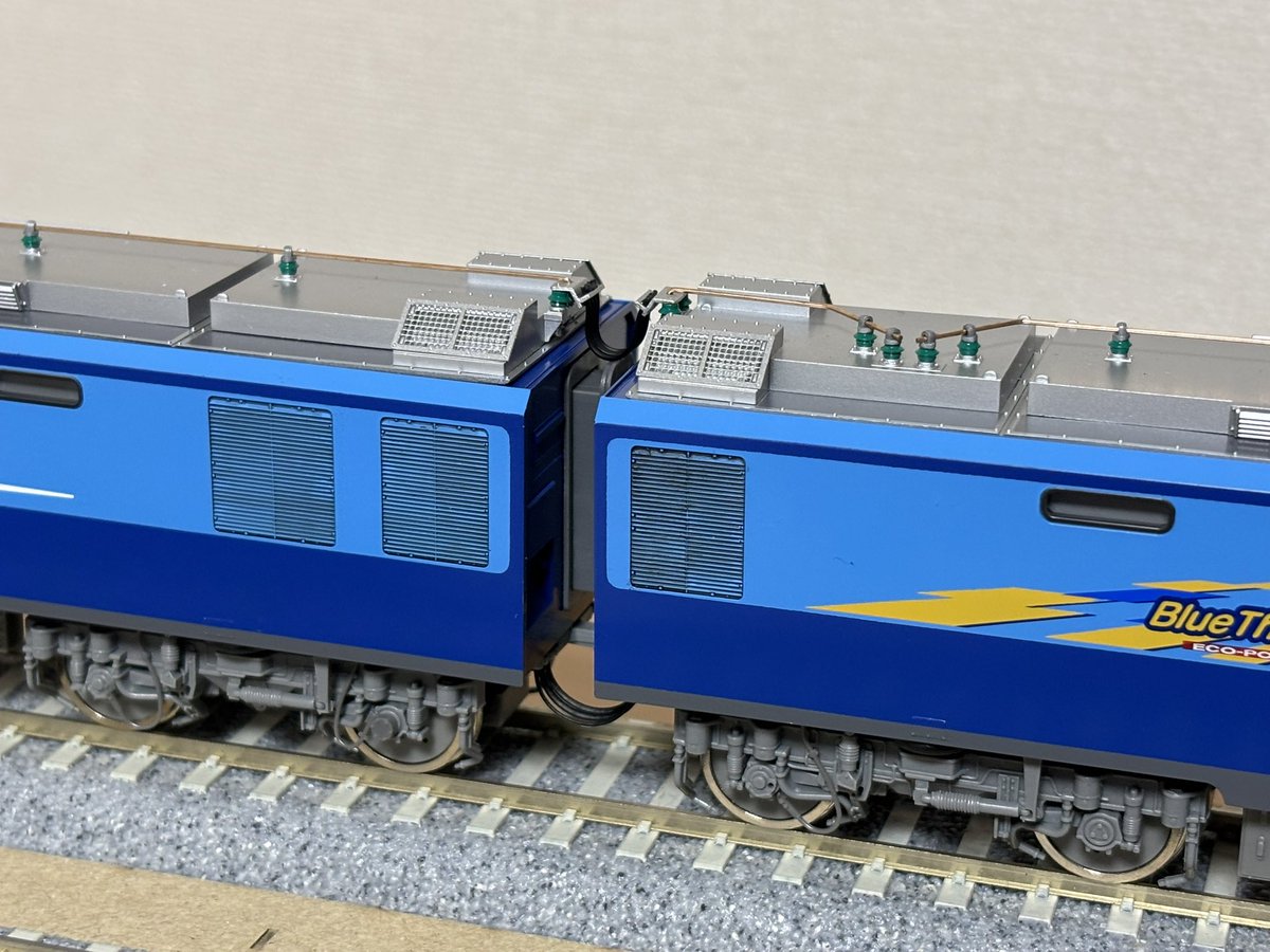 JR貨物 EH200形電気機関「ECO POWER ブルーサンダー」が入線しました 2