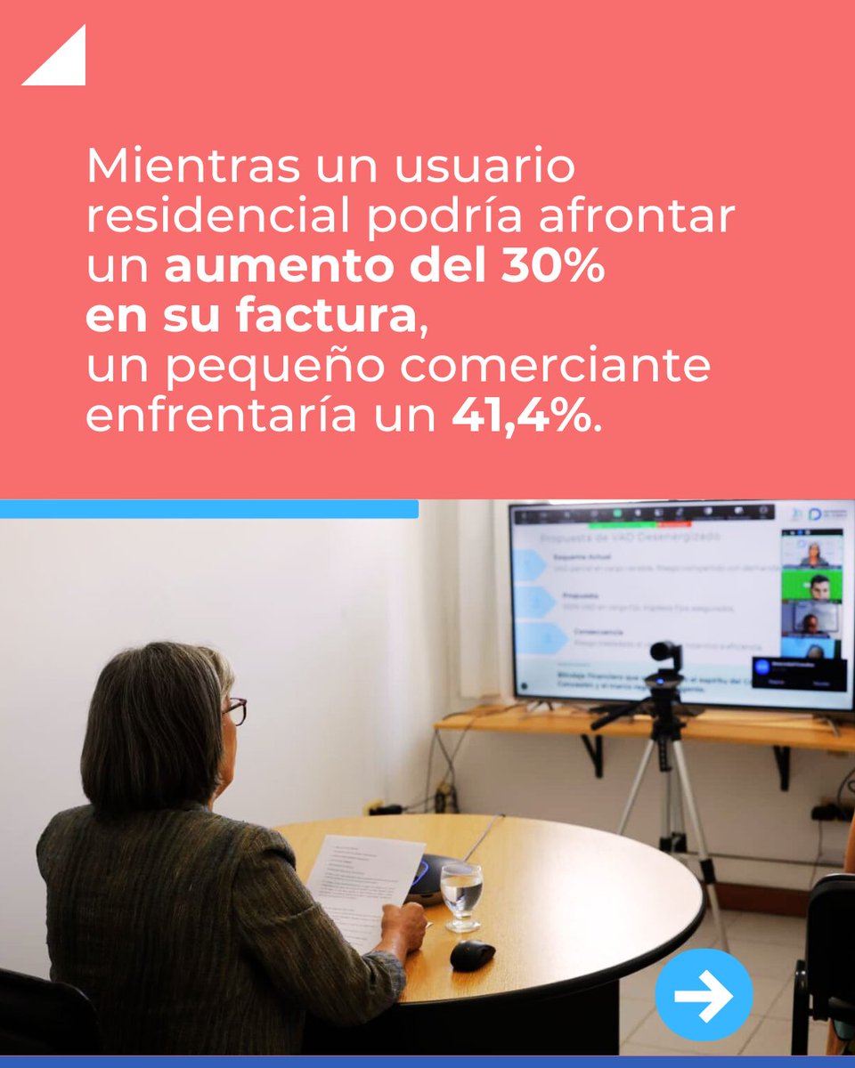 DPRioNegro's tweet photo. La Defensora del Pueblo, Adriana Santagati, participó en la sexta audiencia pública por la revisión tarifaria de la distribuidora EdERSA y fundamentó su rechazo con un pormenorizado análisis.

🔗La noticia completa en:
https://t.co/kIR8HMrLRD https://t.co/qsLfql1IKB