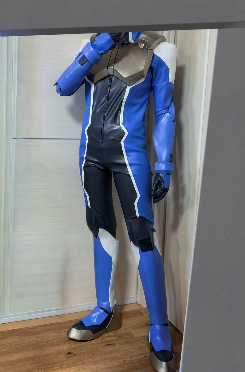 刹那のセカンドシーズンのパイロットスーツできました〜🙌🙌疲れた