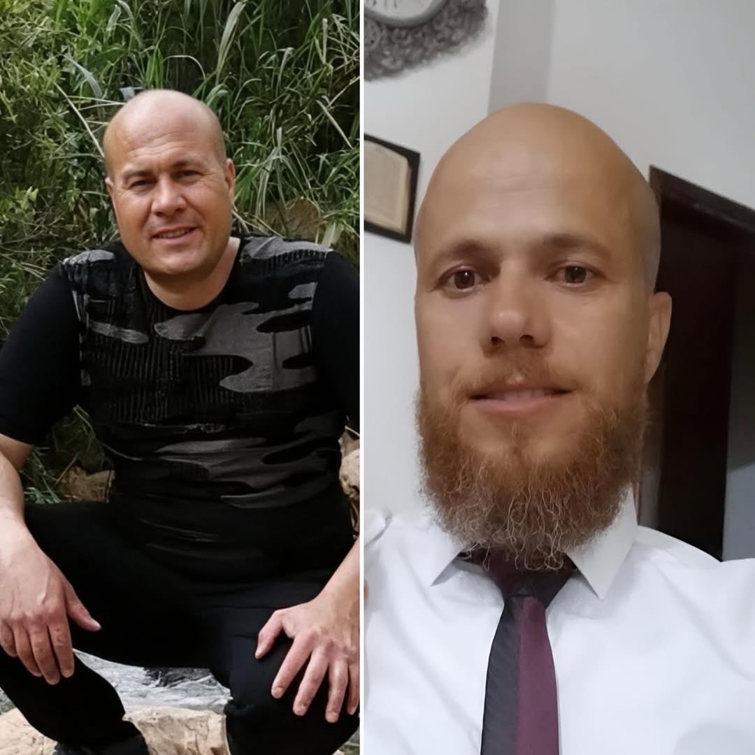 EyeonPalestine's tweet photo. Two brothers were killed by Israeli settlers gunfire in Qaryout, south of Nablus.

Mohammad Taha Moammar (52 years old), who was shot in the head, and Fahim Taha Moammar (48 years old), who was shot in the pelvis. https://t.co/N55HZfVjZ2