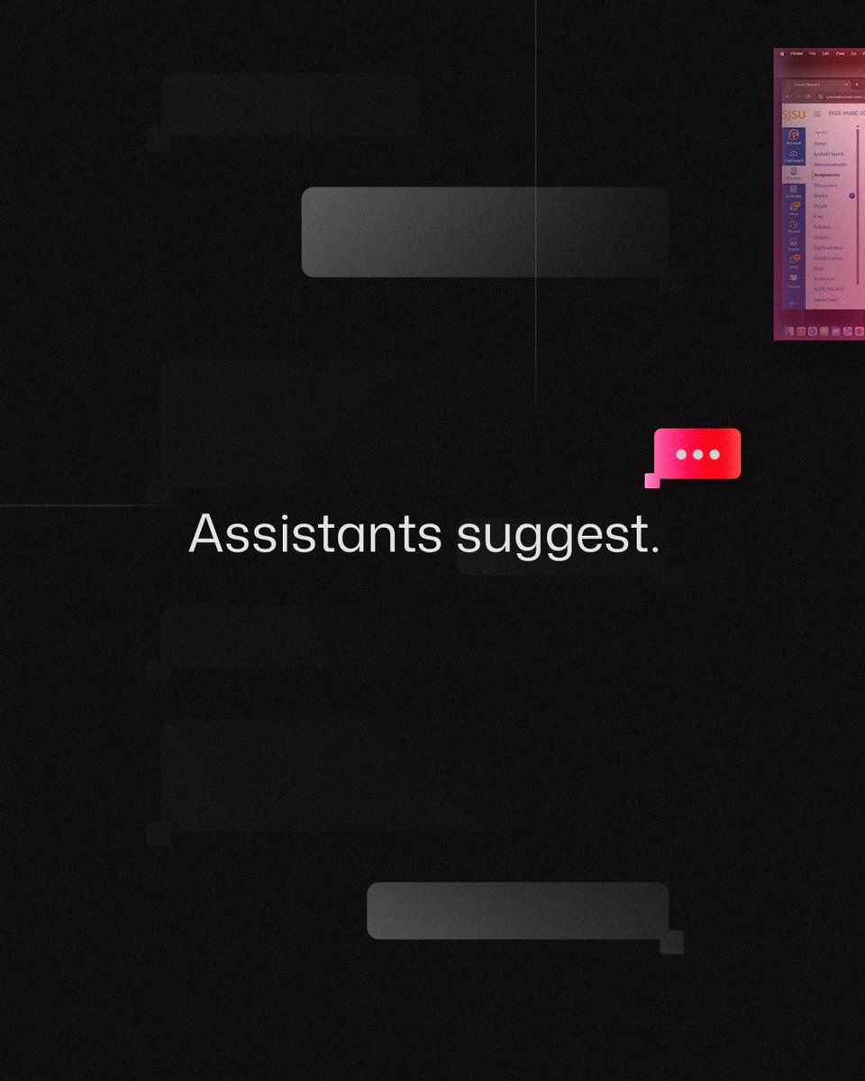 Consciouss_AI's tweet photo. Most AI stops at answers.
Consciouss goes further.

It integrates with your operating system to help you finish tasks end-to-end.

Explore the difference.
https://t.co/1WyLplmgAP

#AI #Productivity #WorkSmarter #FutureOfWork #AITools #DesktopAI #NextGenAI https://t.co/IqxRTJhaYG