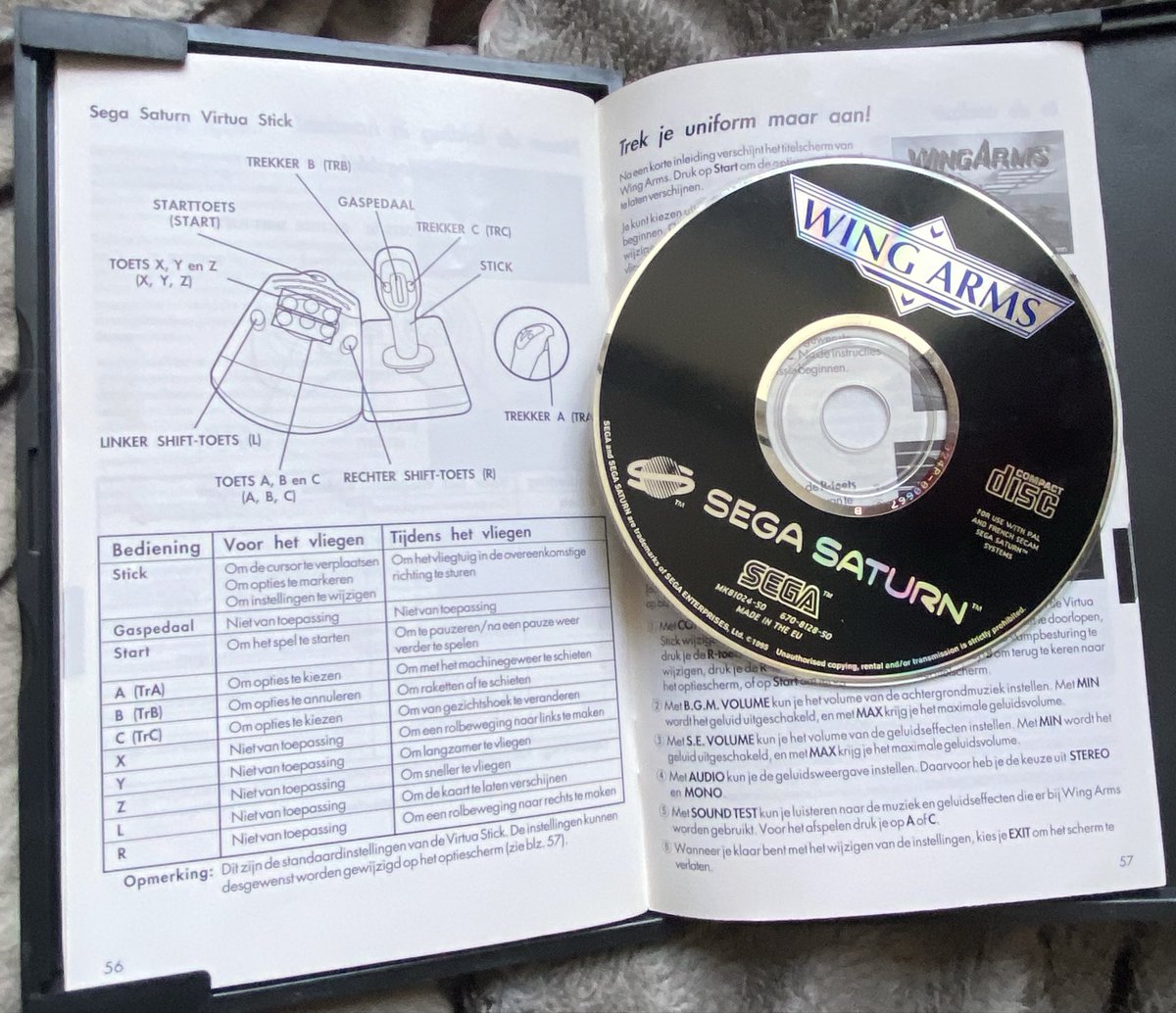 kyenprod's tweet image. #ZoomSurTaCollection On va sur la #Sega #Saturn   avec le jeu Wing Arms, l’un des jeux compatibles avec le mission stick un bon jeu de combat aérien sous la 2ème guerre mondiale!!! Pour infos le jeu en version Jap est à bas prix si tu cherches bien!!!