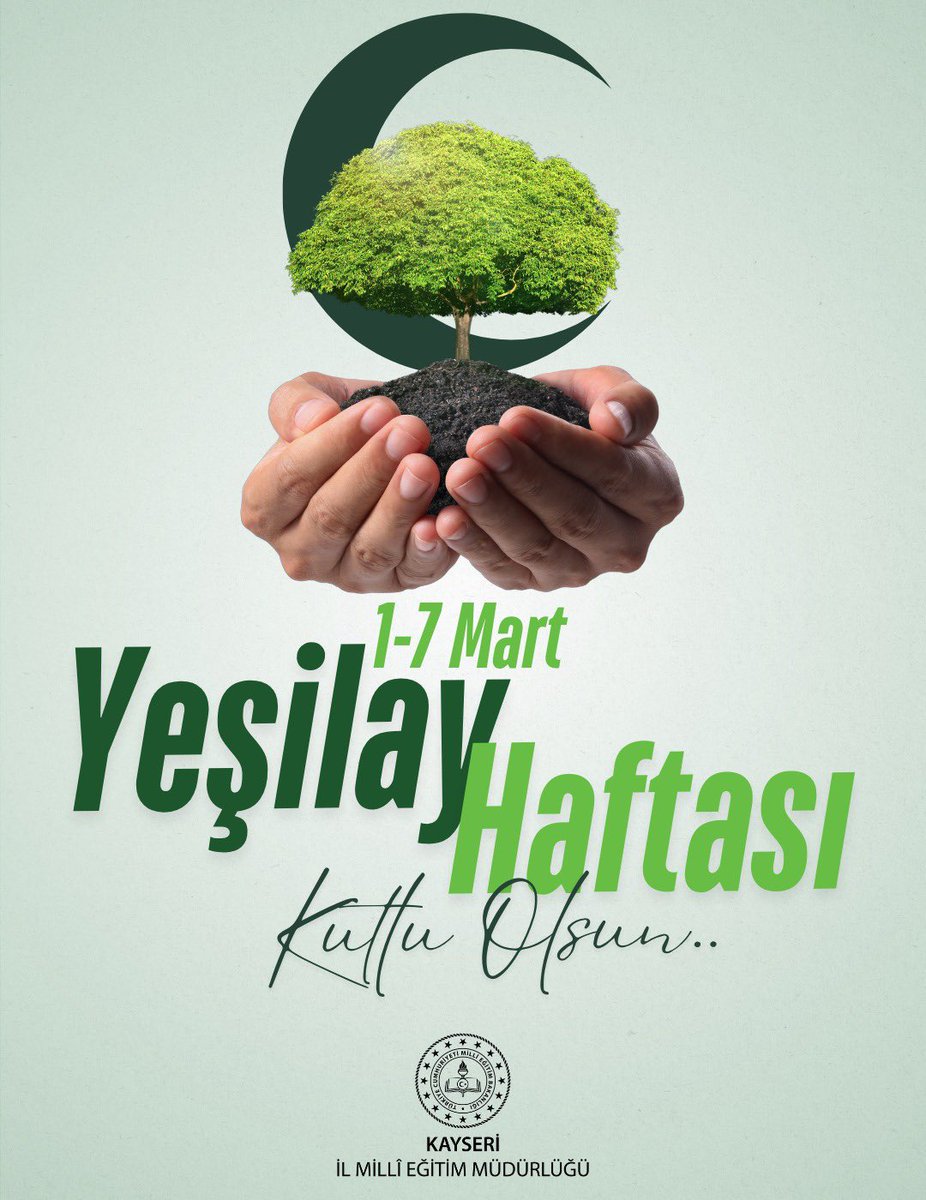 1-7 Mart Yeşilay Haftası Kutlu Olsun 🍀

<a href="/tcmeb/">Millî Eğitim Bakanlığı</a> <a href="/Yusuf__Tekin/">Yusuf Tekin</a> <a href="/kayserivaliligi/">T.C.Kayseri Valiliği</a> <a href="/gokmen_cicek_/">Gökmen Çiçek</a> <a href="/CoskunESEN57/">Coşkun ESEN</a>
