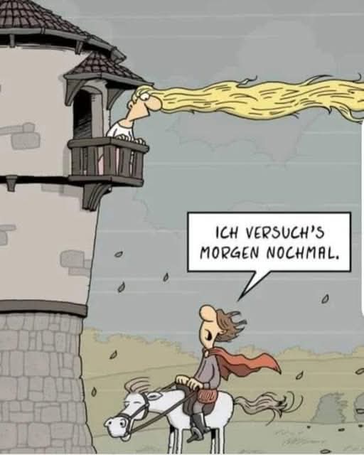 Rapunzel in der norddeutschen Edition 😁
