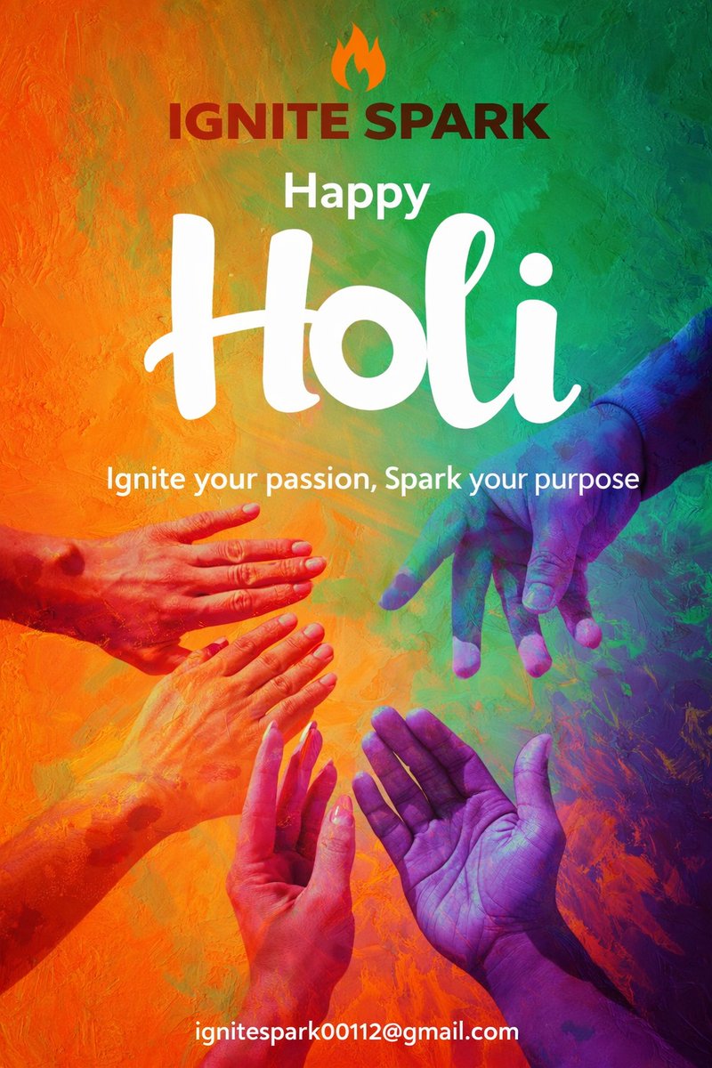 IgniteSpark0011's tweet photo. Happy Holi 🫟 

#ignitespark https://t.co/nqiZjHV5wh
